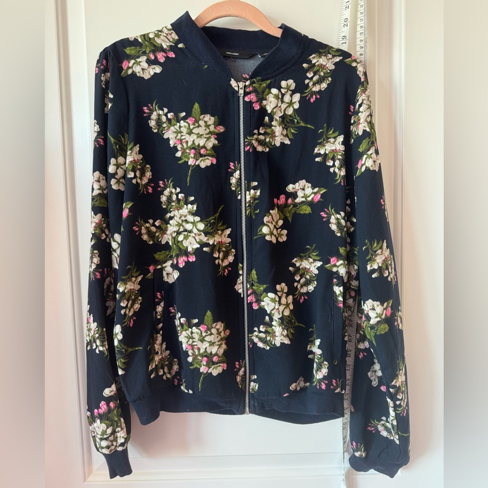 Vero Moda Large navy lightweight bomber